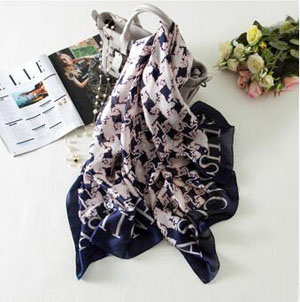 Plover female soft emulation silk scarf wholesale