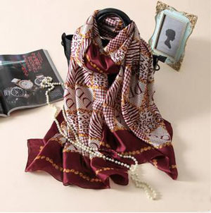 Plover case letters printed scarf wholesale