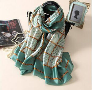 Plover case letters printed scarf wholesale
