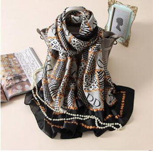 Plover case letters printed scarf wholesale