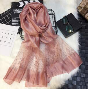 Silk wool female set auger silk scarves wholesale