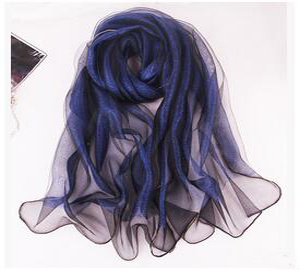 Organza female silk scarf wholesale