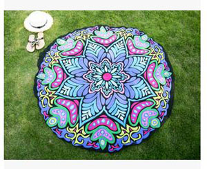 Chiffon round beach towels female beach mat wholesale