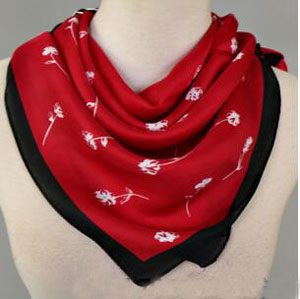 Emulation silk kerchief female wholesale
