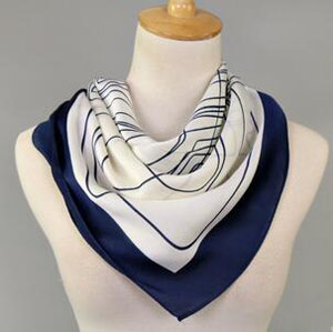 Emulation silk kerchief female wholesale