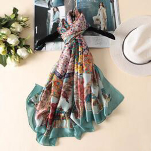 Vintage folk style scarves wholesale