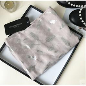 Gold female cotton linen scarf wholesale