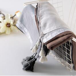 Gradient print vintage cotton scarf wholesale