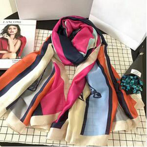 Color matching pony scarves wholesale
