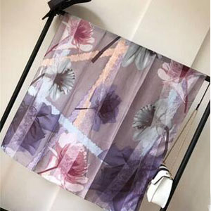 Female stitching flowers prevented bask scarves wholesale