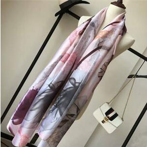 Female stitching flowers prevented bask scarves wholesale