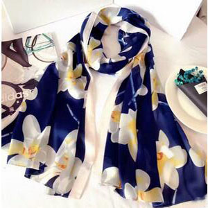 Pear flower design female scarf wholesale