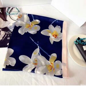 Pear flower design female scarf wholesale