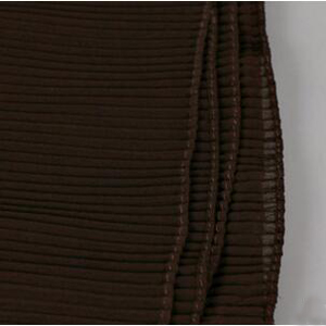 Female pleated white pearl chiffon scarf wholesale