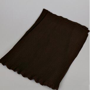 Female pleated white pearl chiffon scarf wholesale