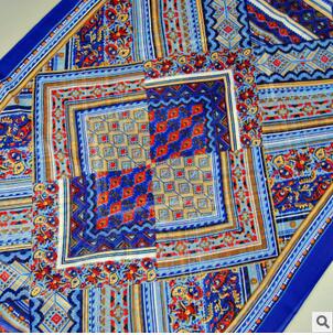 Printed female chiffon silk scarf wholesale