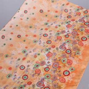 Ladies flowers chiffon silk scarves wholesale