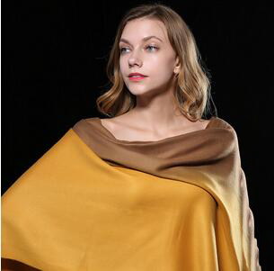 Woolen double color thermal scarf wholesale
