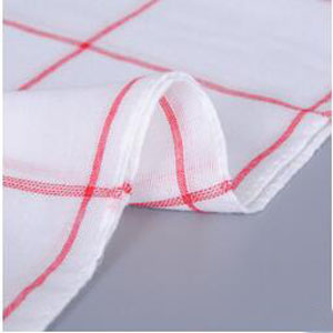 Cotton linen female plaid scarf wholesale