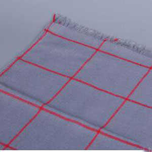 Cotton linen female plaid scarf wholesale