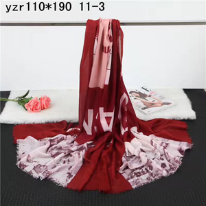 Female letter cashmere scarf wholesale