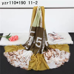 Female letter cashmere scarf wholesale