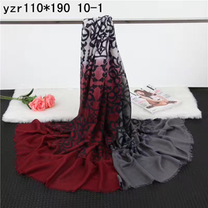 Irregular female patchwork pattern cashmere scarf wholesale