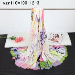 Woolen pattern cashmere female scarf wholesale