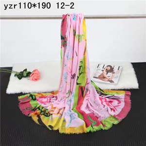 Woolen pattern cashmere female scarf wholesale