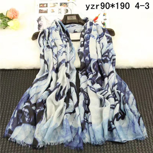 Colorful female cashmere scarf wholesale