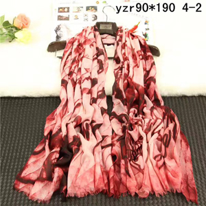 Colorful female cashmere scarf wholesale