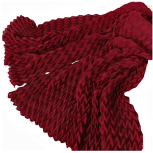 Monochrome crushed cotton lady scarf wholesale
