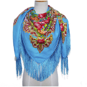 Ethnic style shawl tassel scarf wholesale