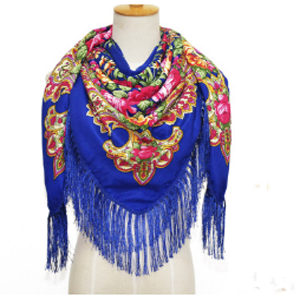 Ethnic style shawl tassel scarf wholesale