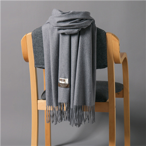 Solid color thick tassel cashmere scarf cheap from China