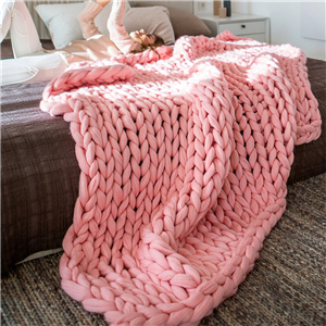 Wholesale coarse wool knit woven scarf