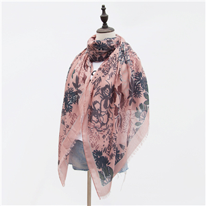 Wholesale fireworks pattern printed cotton scarf
