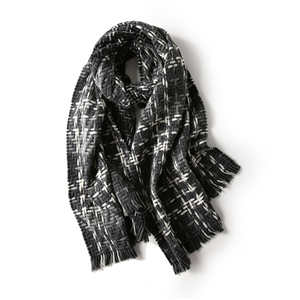 Colorful geometric pattern cashmere cheap scarf
