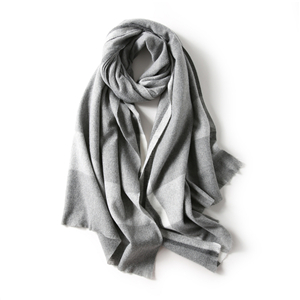 Wool-blend plaid scarf cheap from China
