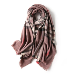 Cheap plaid cashmere scarf