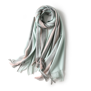 Wholesale plaid cashmere scarf