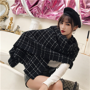 Wholesale cashmere plaid scarf