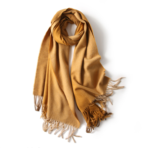 Wholesale gradient tassel cashmere scarf