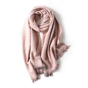 Geometric print color matching cashmere scarf cheap from China