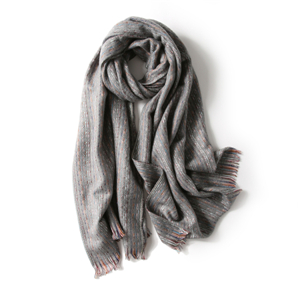 Geometric print color matching cashmere scarf cheap from China