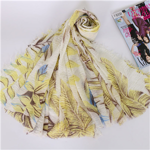 China wholesale floral printed cotton hair scarf