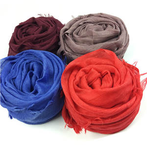 Wholesale solid color cotton hair scarf