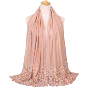 Wholesale solid color lace decorative scarf