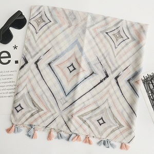 iron silver process cotton and linen geometry of the diamond