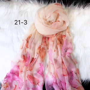 Wholesale china silk print scarf